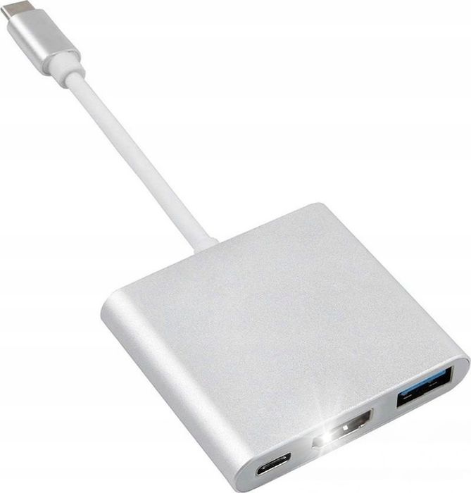 Adapter Kabel usb-c hdmi hub 3w1 usb typ c usb full hd mhl 4k xshop