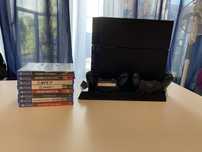 Sprzedaje PS4 oraz 8 gier w bardzo dobrym stanie
