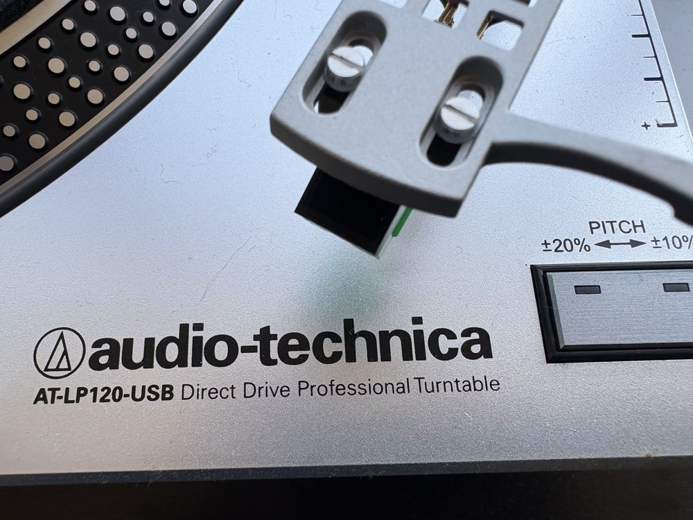 Gira discos audio technica lp 120 usb