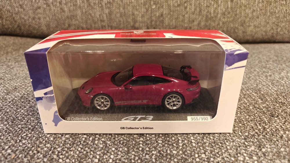 Spark 1:43 Porsche 911 GT3 GB Collectors Edition Ruby Star limit 992
