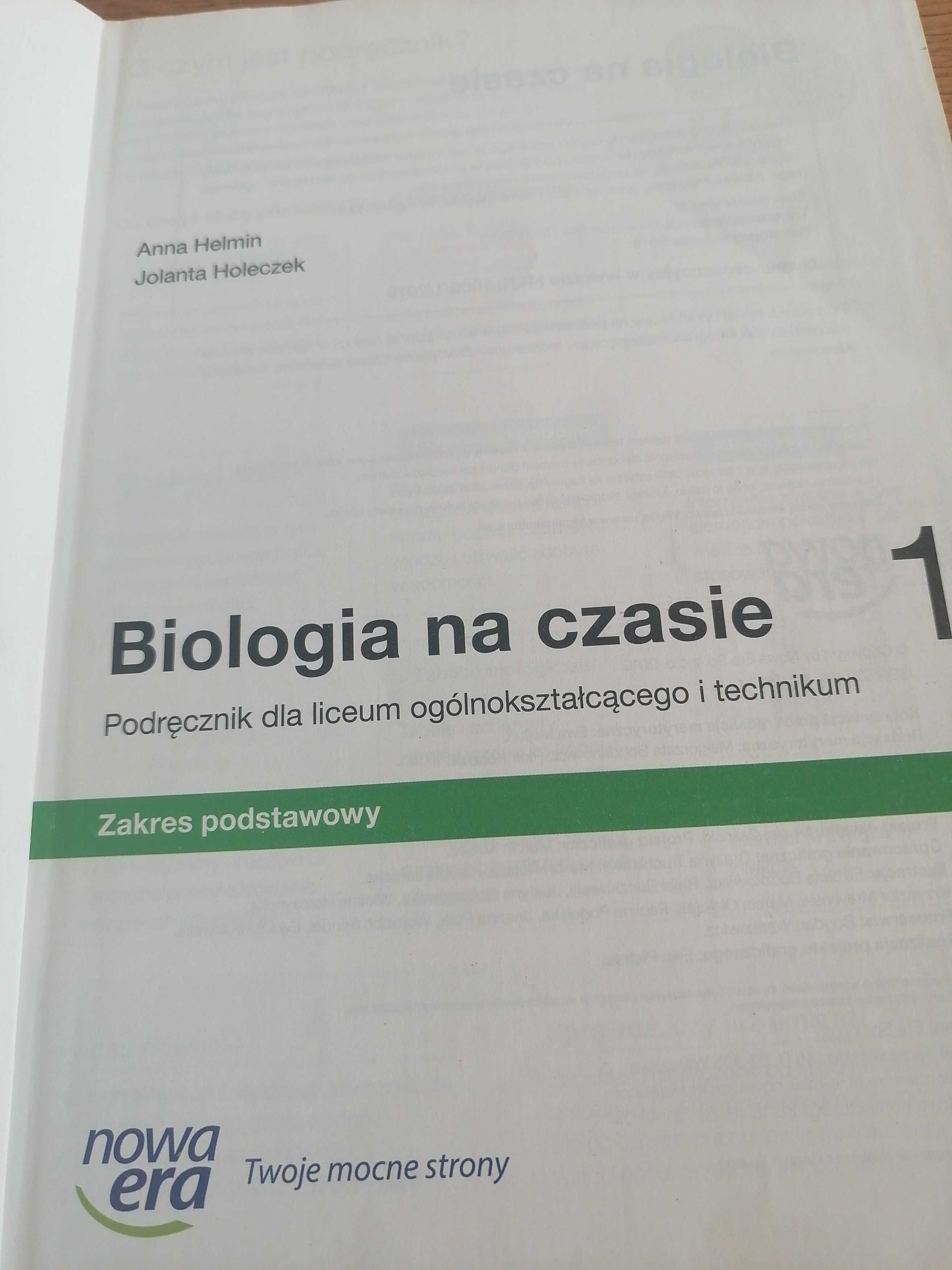Biologia kl 1 liceum i technikum
