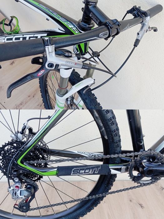 JF-Bikes Duas bicicletas carbono 27,5 M, Merida XT/ Scott Scale