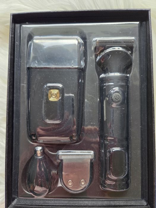 Profesjonalny męski trymer do włosów i brzytwa ładowanie USB