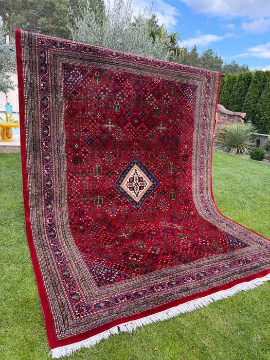 Kaszmirowy Ręcznie Tkany Dywan Perski Indo Bidjar 350x250 gal. 19 tyś