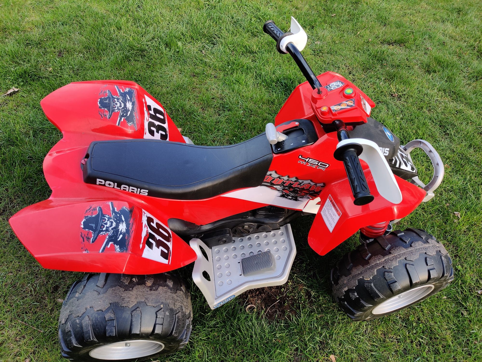 Quad elektryczny PEG PEREGO Polaris 450 MXR zabawka