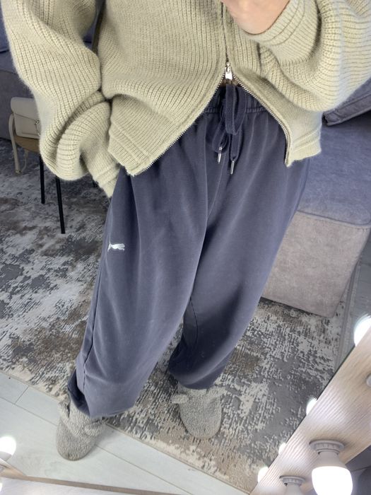 Графітові сірі витерті джоггери puma washed спортивні штани