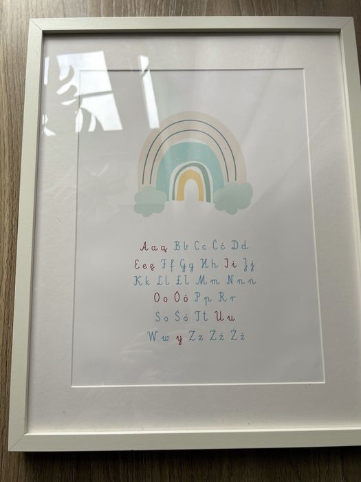 Ramka Ribba Ikea  3szt z plakatem dla dzieci