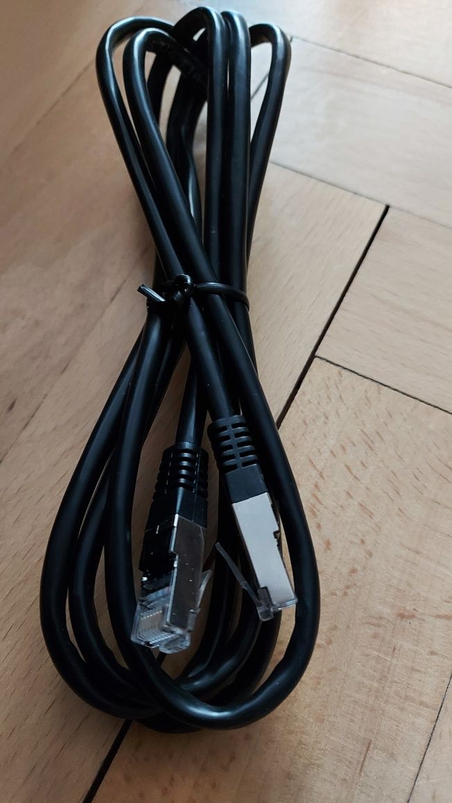 Kable do Internetu RJ45  CAT.5 e 2 m  metalowe styki