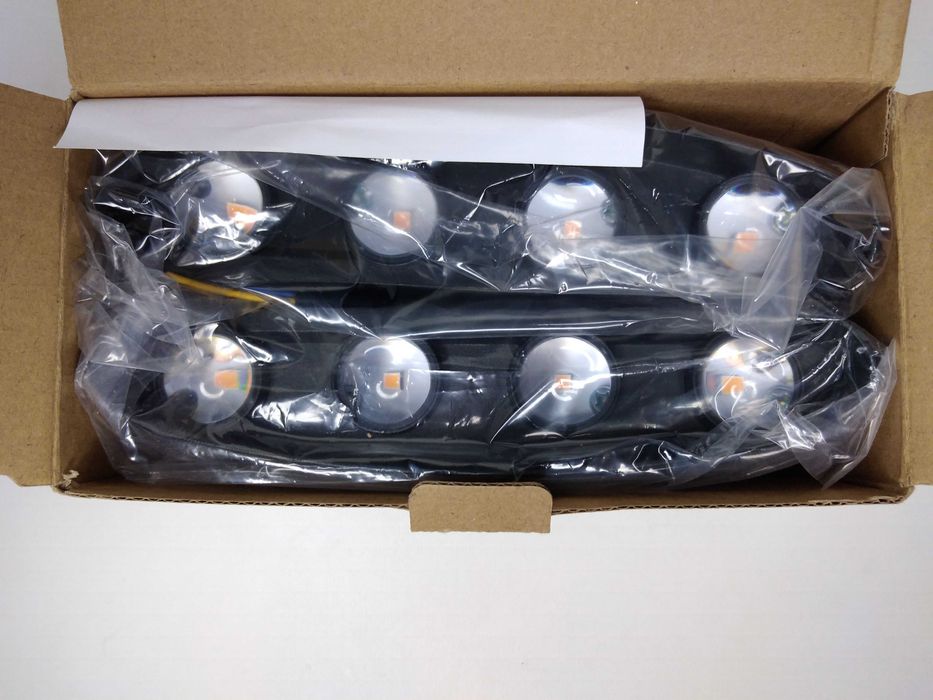 KINKIET/LAMPA Zewnętrzna Ścienna LED Góra/Dół Elewacyjna x2-NOWA