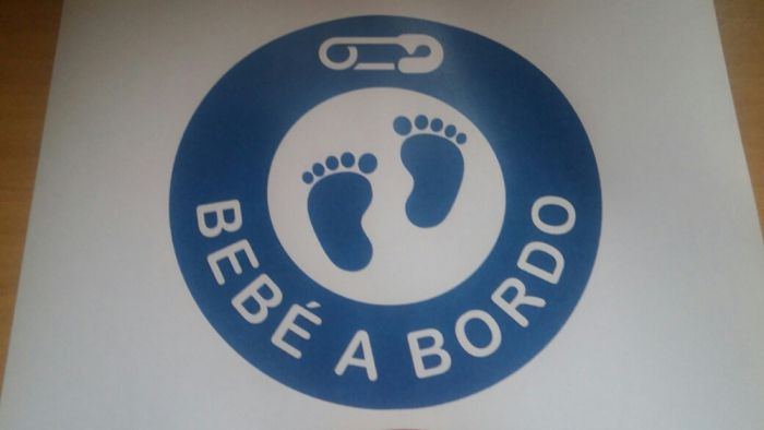 Sticker "Bebé a Bordo"