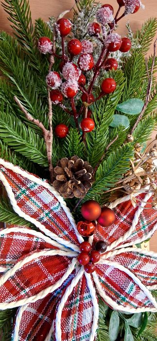 Arranjo de Natal Rustico