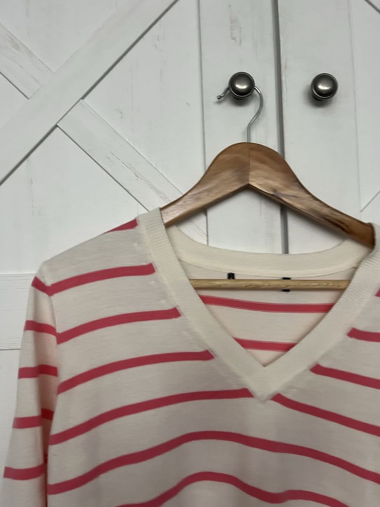 Sweter w paski M, Marks&Spencer