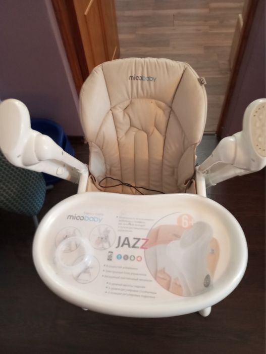 Стільчик для годування + гойдалка Micobaby jazz