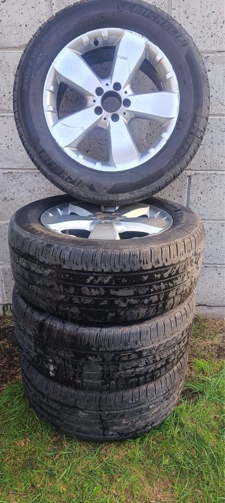 Koła felgi opony mercedes ml w164 255/55 r18 , 5x112