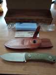 Lionsteel m4 green micarta