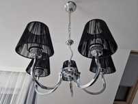Stylowa lampa 5 żarówek 220V E27