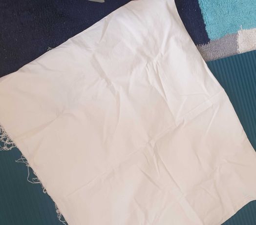Pedaço de tecido IKEA branco algodão