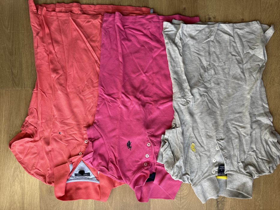 Koszulki damskie: top guess, polowki polo, tommy hilfiger - rozm xs/s