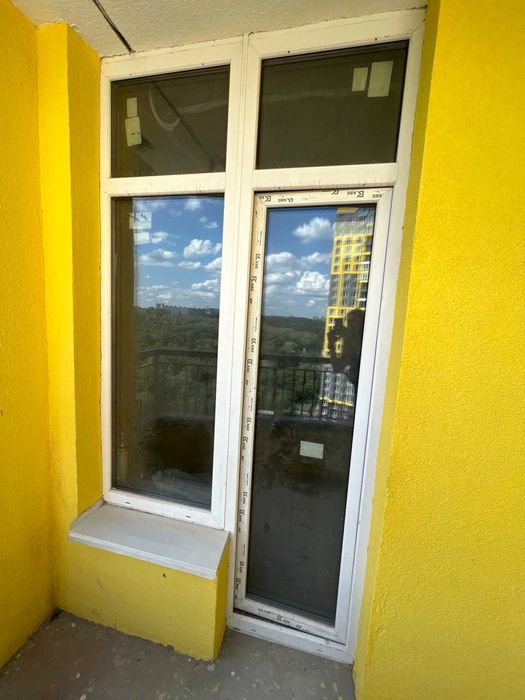 Металопластиковий балконний блок від забудовника