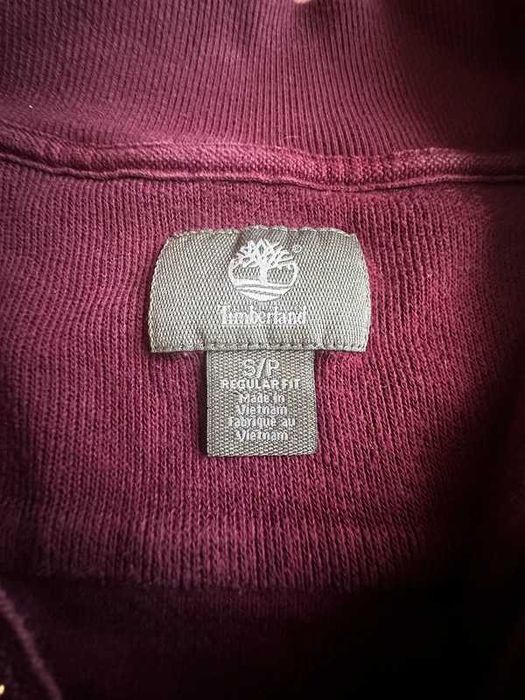 Klasyczny Timberland Sweter Half Zip 1/4 regular fit - styl wygoda
