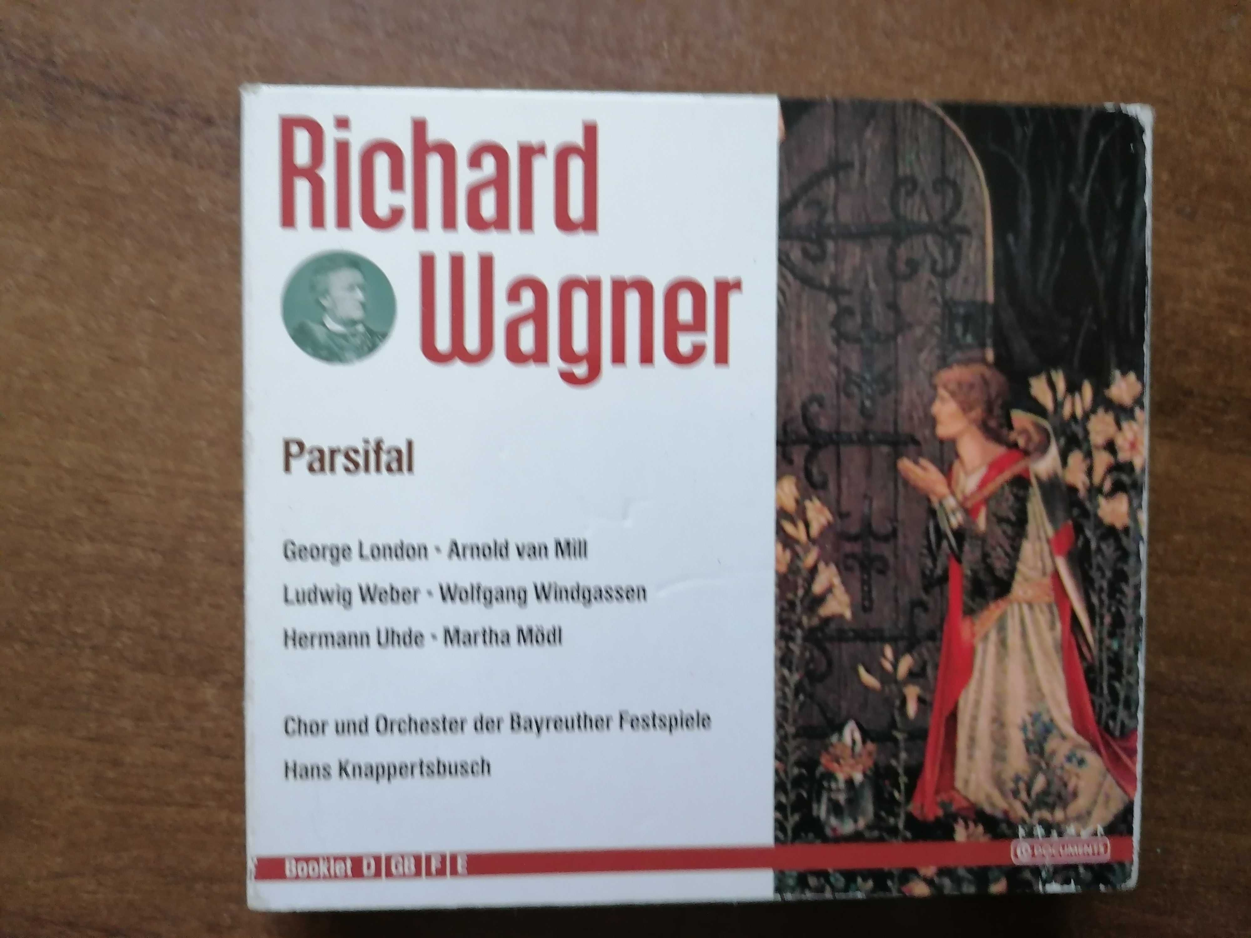 Wagner: ,,Śpiewacy norymberscy", ,,Parsifal" (komplety oper na CD)