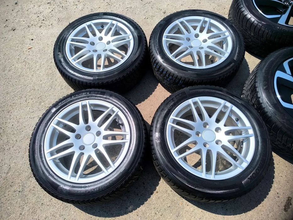 5x112 Alufelgi Felgi Aluminiowe 16 Koła Zimowe Zima VW PASSAT B5 B6 B7 GOLF TOURAN CADDY SHARAN SKODA OCTAVIA II III SUPERB YETI AUDI A4 B5 B6 B7 B8 A6 C5 C6 A3 8P 8V SEAT LEON ALTEA ALHAMBRA EXEO TOLEDO Legnica ALU-RAD 205/55 MERCEDES