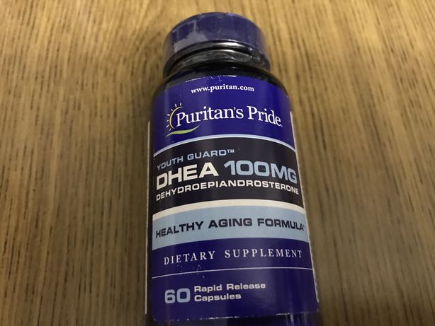 DHEA, 100 мг, 60 капсул
