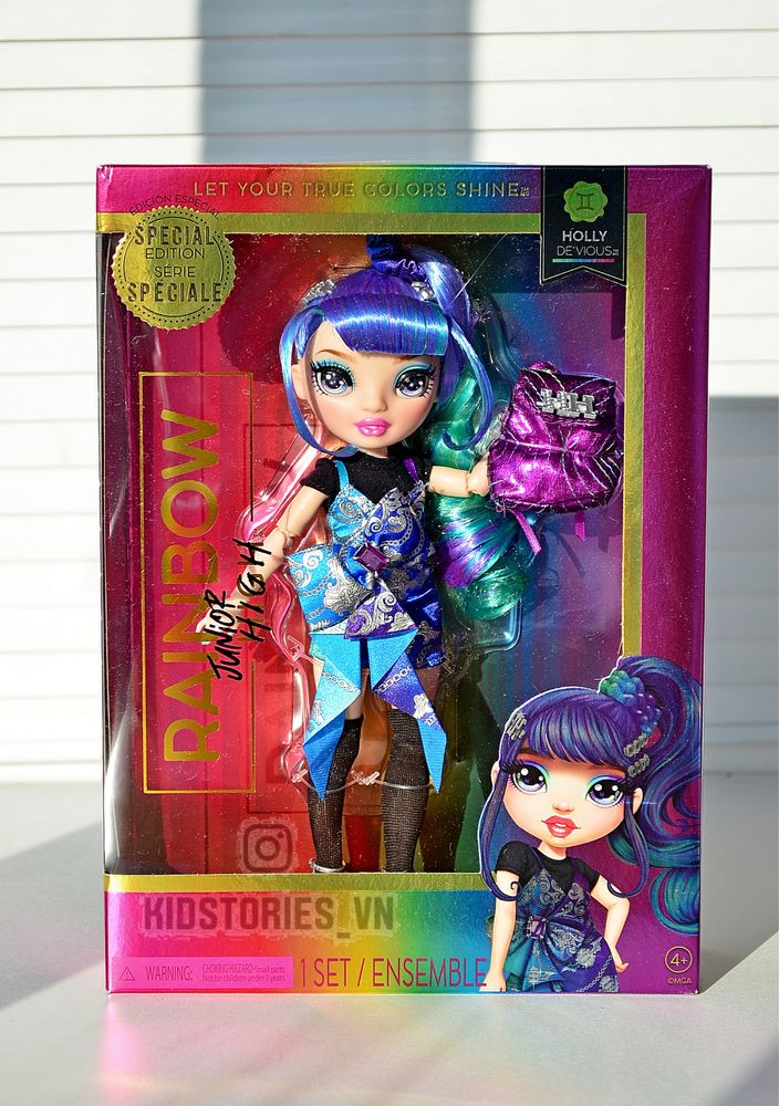 Лялька Rainbow High Junior Holly De’Vious Рейнбоу Хай Джуніор Холлі