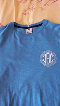Koszulka męska Jack Jones niebieska roz M, szerokość pachy 52-53 cm