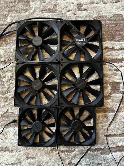 Вентилятор, кулер NZXT 120, 140
