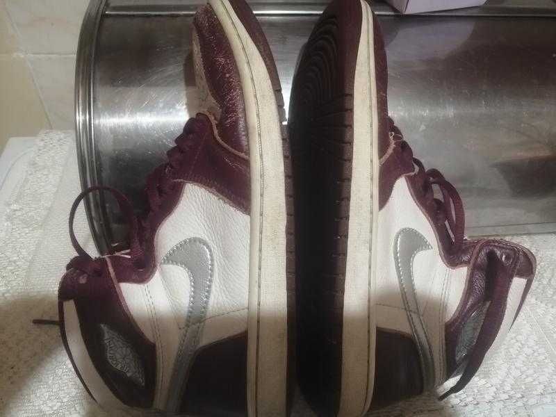 Мужские кроссовки Nike Air Jordan . кожа .