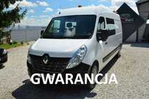 Renault Master  7 osobowy brygadówka doka max pełna opcja servis regały