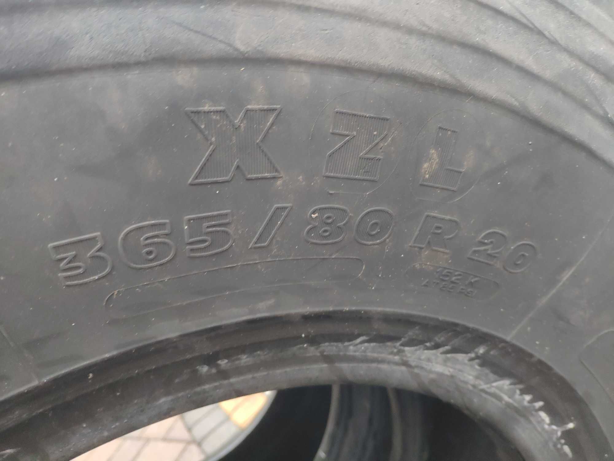 Opona Opony 365/80R20 MICHELIN 152K 14R20 365/80-20 XZL para 2szt