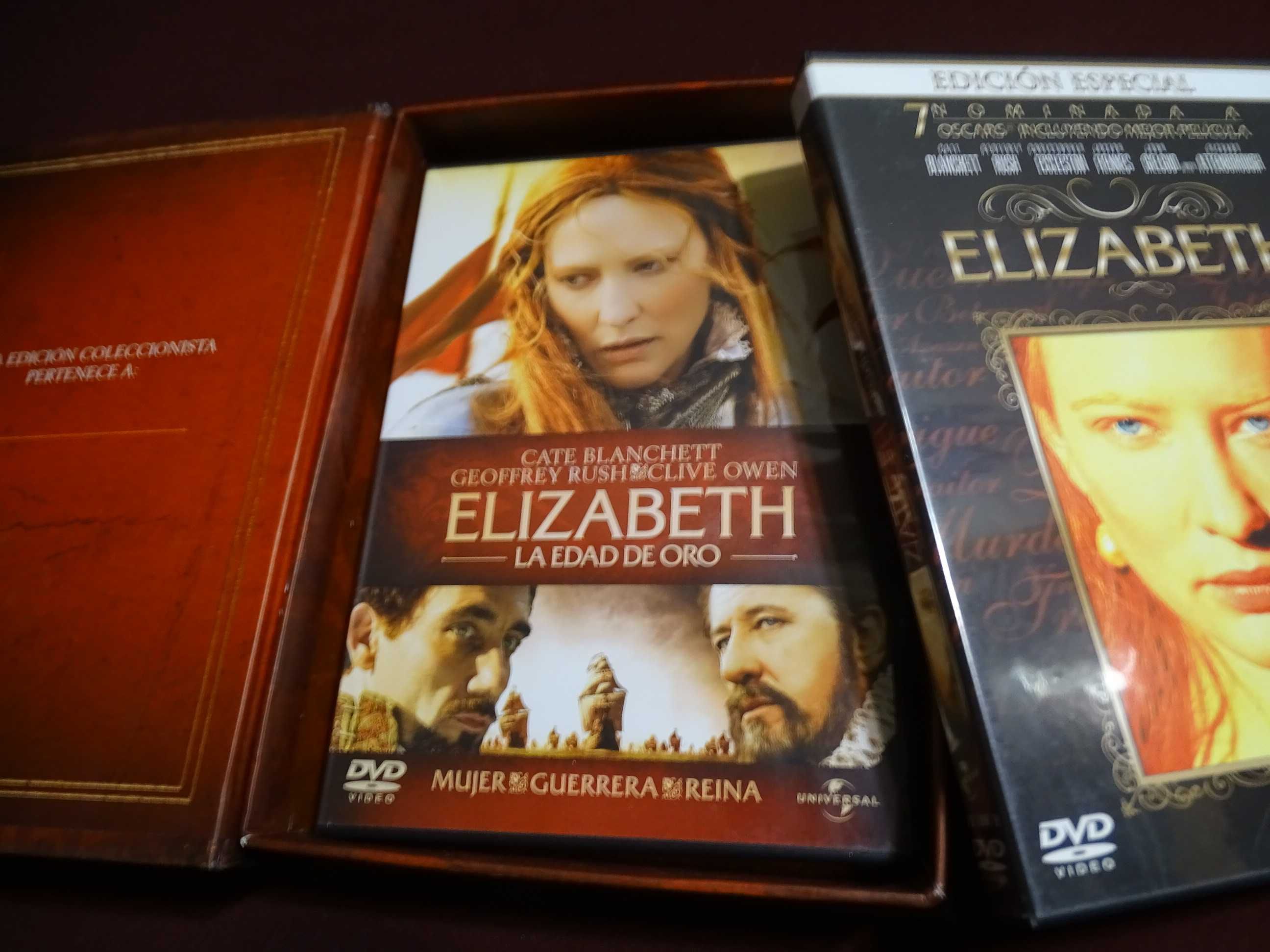 DVD Pack-Elizabeth-Edição para colecionadores