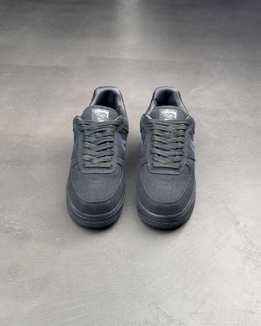 Кросівки Nike x Stussy Air Force 1 Low Black