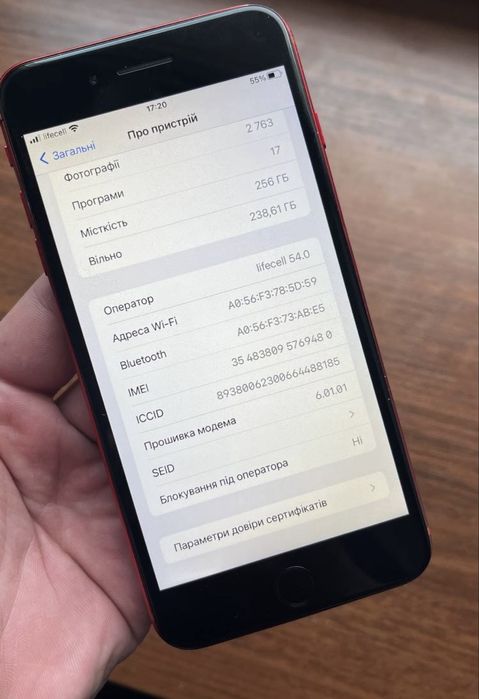 Iphone 8 Plus 256gb Red Neverlock