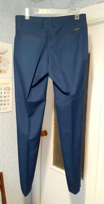 Штани класичні темно-сині 48 розміру