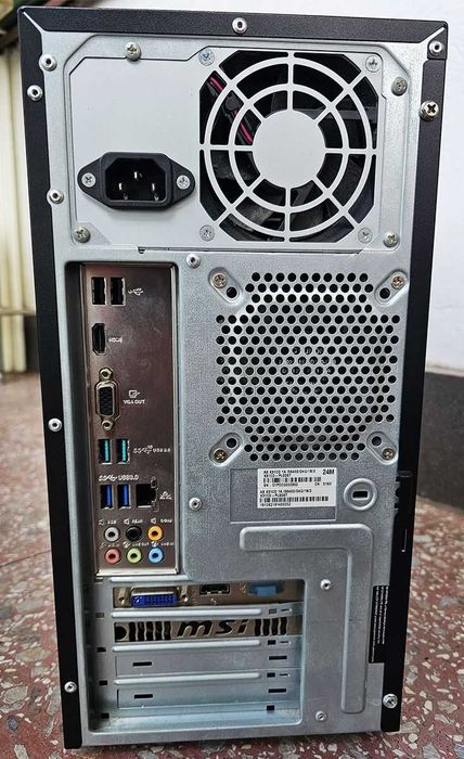Komputer PC ASUS Intel i5 12GB RAM Radeon HD7700 1GB Windows 10 SSD