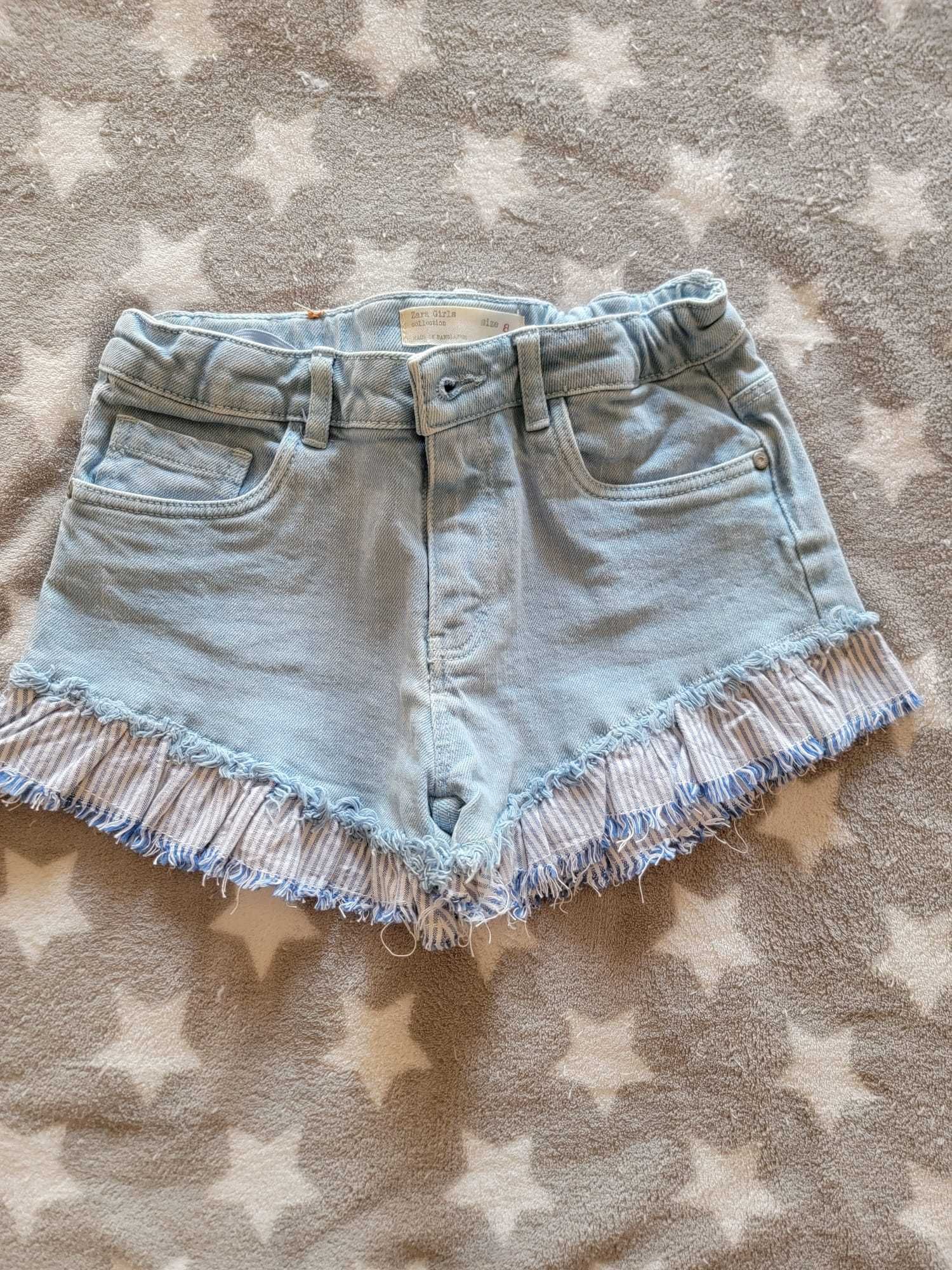 Calções, menina tam 8 zara - Roupa em estado de nova