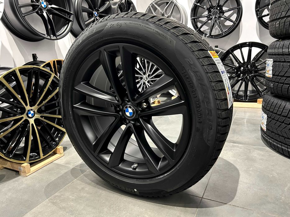 Oryginalne koła zimowe BMW 19 5x112 G01 G45 X3 G02 X4 Pirelli 245/50