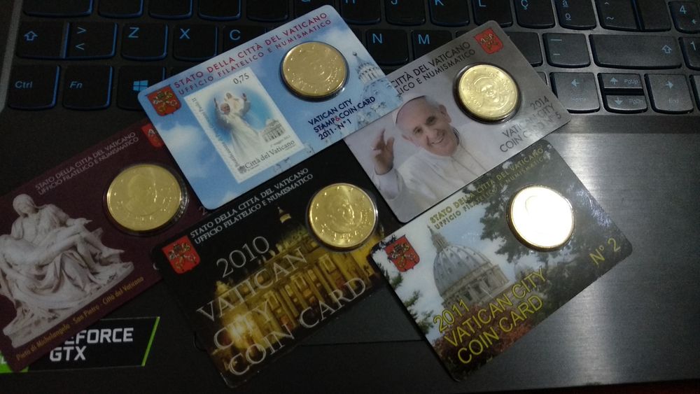 Moedas 2€ comemorativas - CoinCard's