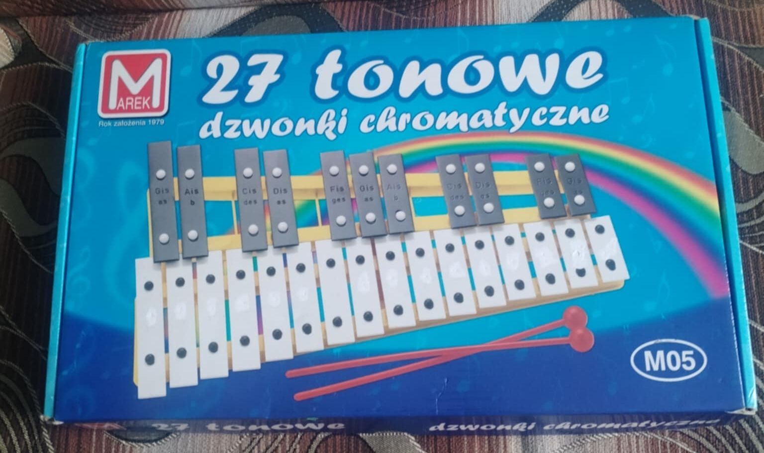 27 tonowe dzwonki chromatyczne