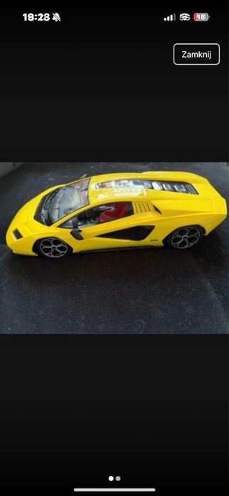 Samochód zdalnie sterowany rastar  Lamboghini Countach