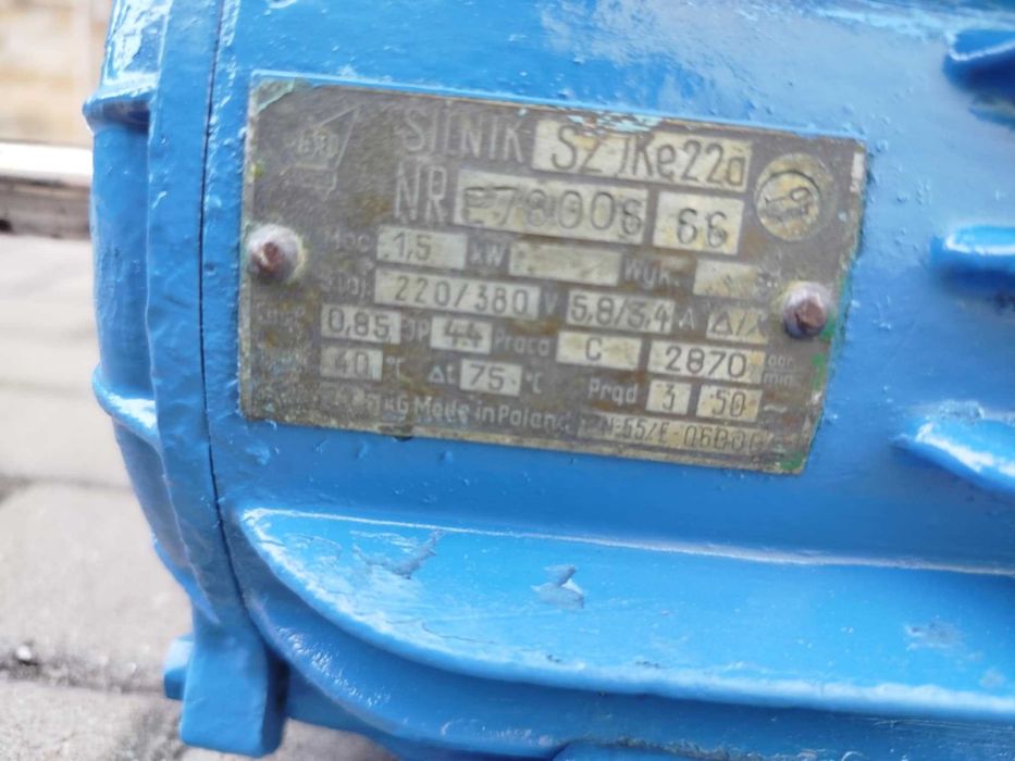 Silnik 1.5kw na 2800 obrotów