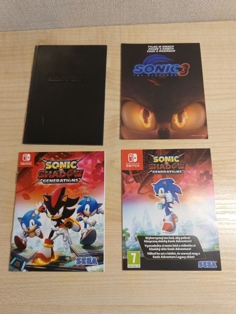 Картридж для Нінтендо світч Sonic x Shadow Generation