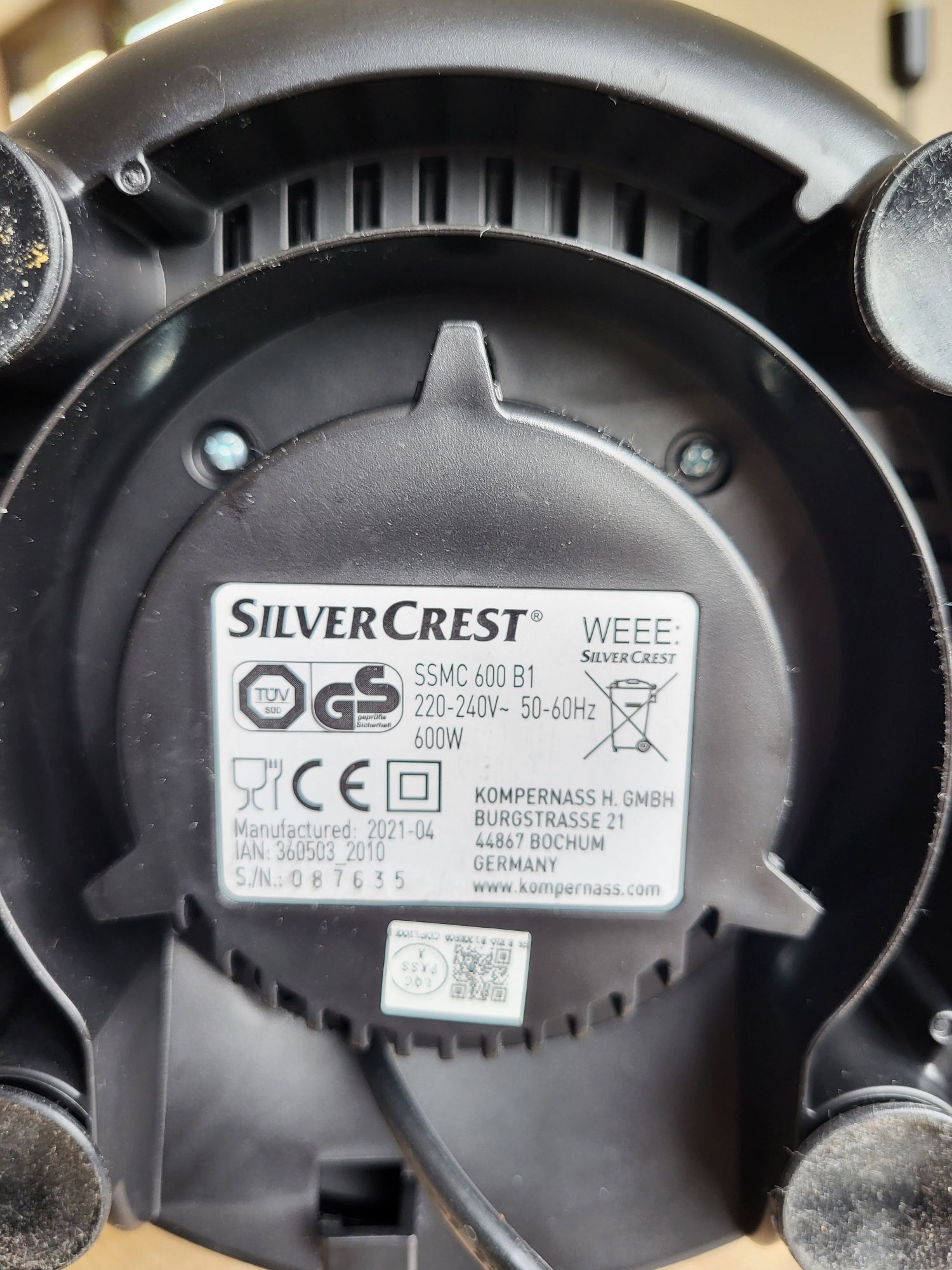 Blender kielichowy 600 W SilverCrest