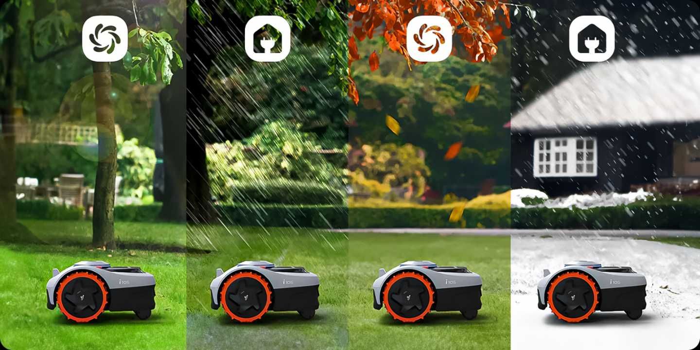 Robot koszący Segway Navimow i108E Vision Fence Zestaw akcesoriów!