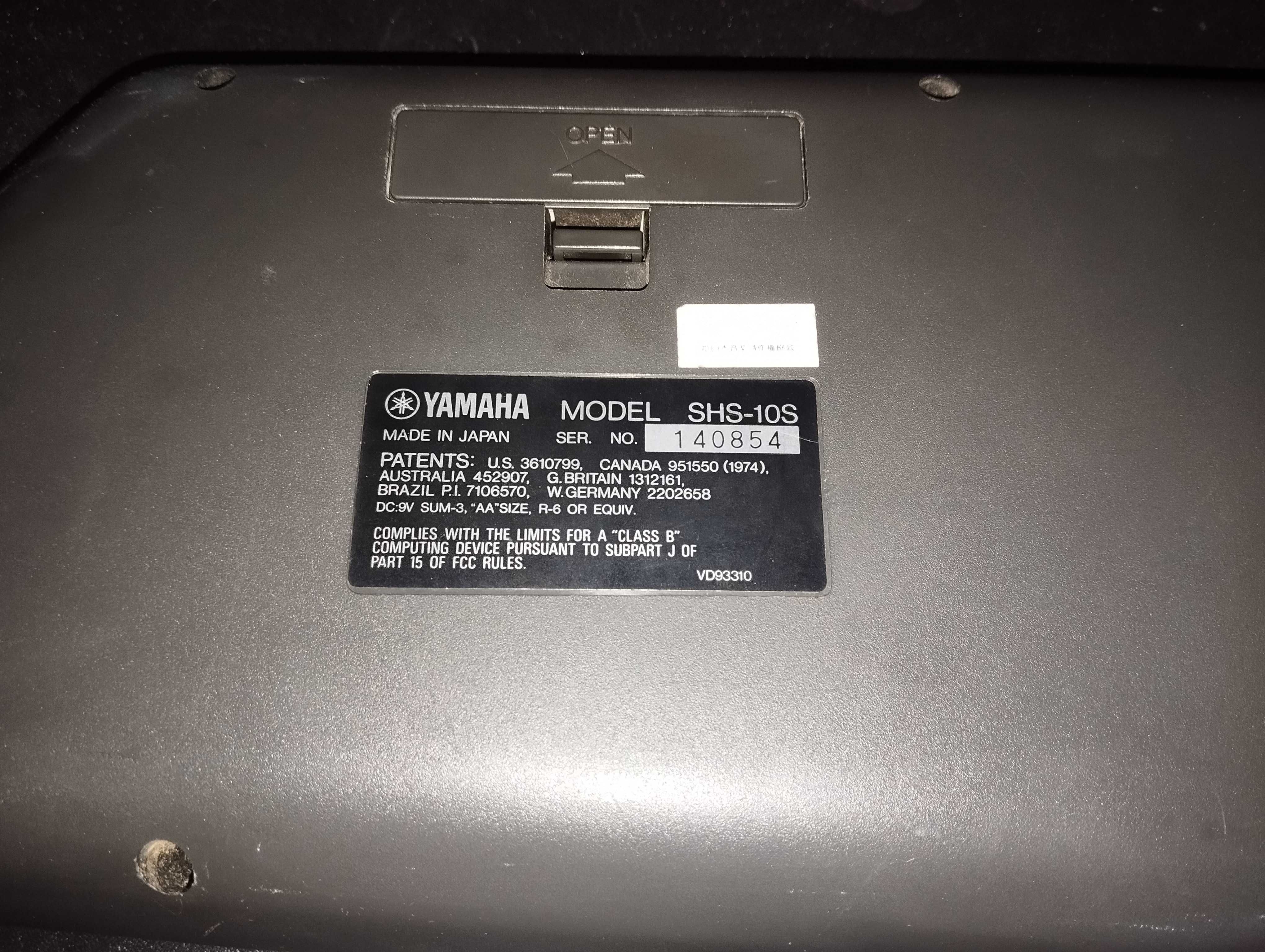 Yamaha SHS-10 - Sintetizador Portátil