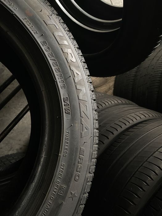 Шини нові 205/55/16 - 4шт Bridgestone Turanza ER30