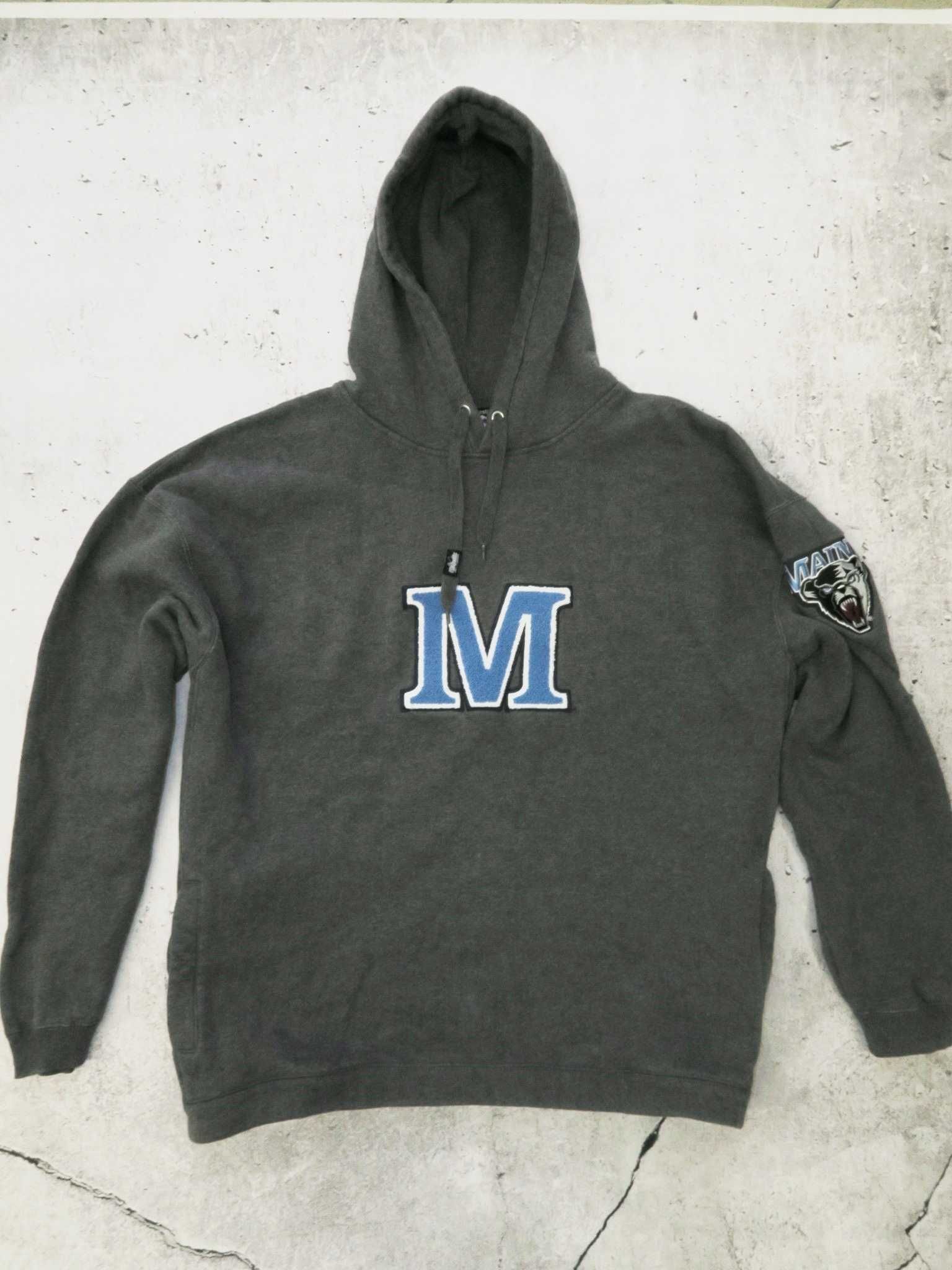 Majestic Maine Black Bears gruba bluza NFL hoodie XXL